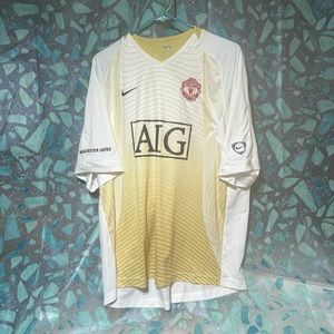 Nike Men’s Manchester United Soccer Jersey #1 PREOWNED